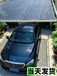 Adjustable Telescopic Support Pole for Patio Sunshade Net Car Sunscreen Plant Awning