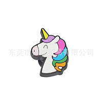 Rainbow Cartoon PVC Shoe Charms for Clogs & Garden Shoes