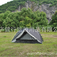 Ultralight 2-Person 20D Silicon Coated Aluminum Pole Backpacking Tent