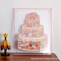 Acrylic Photo Frame for Pictures, Posters, and Art Prints - Wall Mount or Tabletop Display