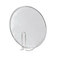 304 Stainless Steel Splatter Screen with Short Handle for Frying Pans