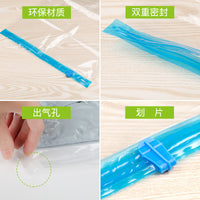 Roll-Up Vacuum Compression Bags for Travel and Home Storage