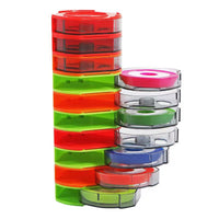 Foldable Silicone Fishing Line Box Multi-functional Tackle Organizer Large Spool Line Set Fishing Line Storage Case Accessories