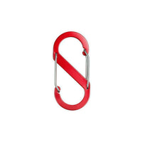 Multi-functional S-Type Aluminum Alloy Carabiner Keychain for Outdoor Backpacks
