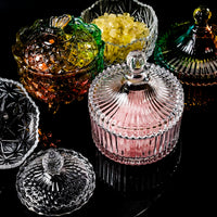 Natural Crystal Demagnetizing Bowl with Raw Stones for Jewelry Purification and Storage