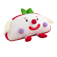 Cute Clown Plush Pillow Toy for Sofa Bed Cushion Kids Playmate Girlfriend Valentine's Day Gift