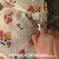 Breathable Summer Cat Dress with Leash Ring for Small Dogs & Cats, Anti-Shedding Pet Princess Skirt