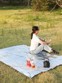 AYXSEE Multi-functional PE Aluminum Foil Moisture-proof Camping Mat