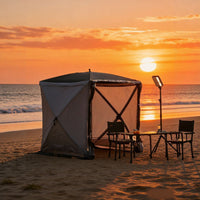 Pop-Up Outdoor Canopy Tent for Camping, Picnics, and Beach - Sun and Mosquito Protection