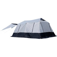 Automatic Pop-Up Camping Tent with Two Rooms, Portable, Double-Layer, Rainproof, Aluminum Pole, Blackout Coating