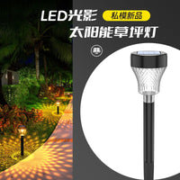 Solar Powered Outdoor Projector Lawn Light for Garden and Pathway Decoration