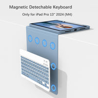 Magnetic Detachable Keyboard Case for iPad Pro 11-inch / 12.9-inch, iPad 10.2-inch, and iPad Air 10.5-inch
