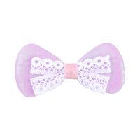 Autumn Knit Bow Hair Clips for Girls - Cartoon Woolen BB Clips Set