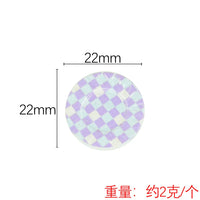 Mini Dessert Plate Resin Accessories for DIY Crafts and Dollhouse Decor
