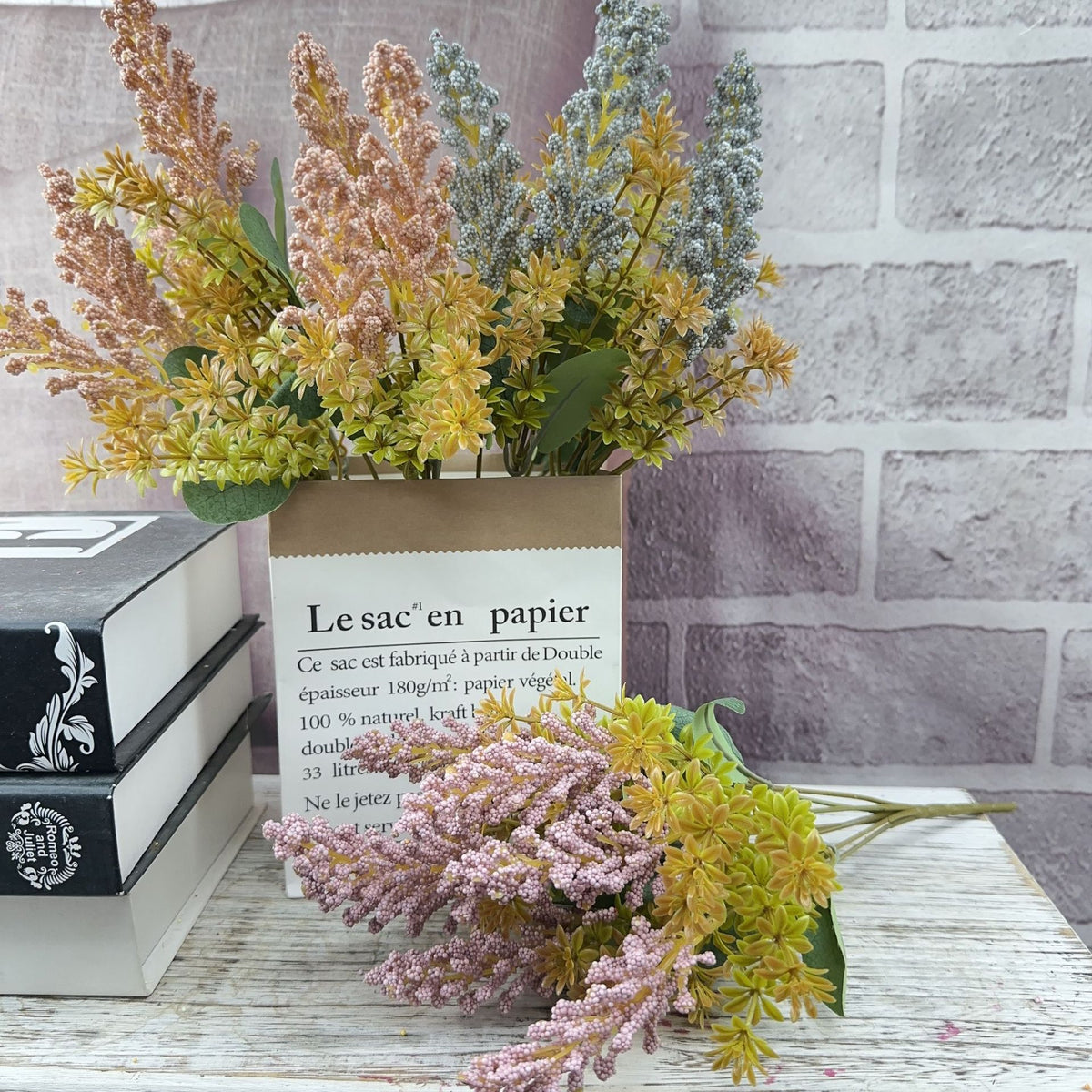 Artificial Foam Wheat Ear Stems for Home Decor & Photography Props