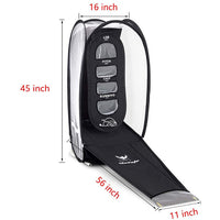 Golf Chipping Net, Foldable Golf Practice Net for Indoor Outdoor, Golf Hitting Net with Carry Bag
