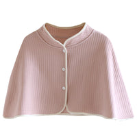 Cotton Air-Layer Maternity Nursing Shawl Poncho for Postpartum Women