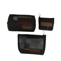 Clear Cosmetic Bag Set, Large Capacity Travel Toiletry Organizer, Portable Makeup Pouch