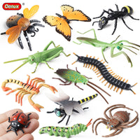 Miniature Insect and Wild Animal Figurines Set for Kids