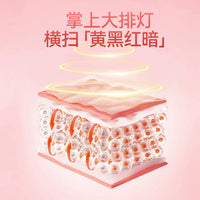 Facial Lifting Massager with Red & Blue Light Therapy for Wrinkle Reduction