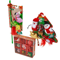 Fofos Christmas Series Cat Toys with Catnip, Teaser Wand Gift Set