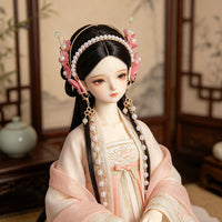 BJD Doll Chinese Style Tassel Headband for 1/6 1/8 Dolls