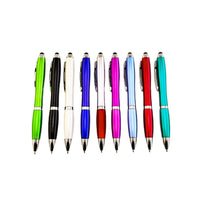 Multifunctional Touch Screen Stylus Ballpoint Pen with Customizable Logo
