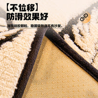 Luxury Thickened Plush Sofa Cushion Cover for Winter, Non-Slip Sofa Protector