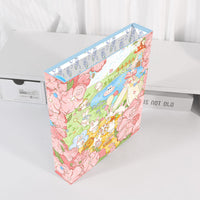 A5 Magnetic Photo Album with 3-inch Card Sleeves for Instax and K-Pop Photocards, Loose-Leaf Binder