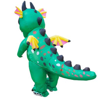 Inflatable Dragon Dinosaur Costume for Halloween & Parties