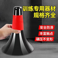 Basketball Dribbling Training Cones with Rubber Sleeves for Kids' Agility Drills