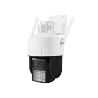 Outdoor Wireless Security Camera with Night Vision and Two-Way Audio for Home and Business