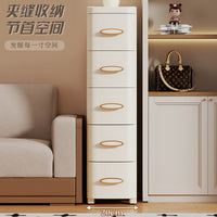 Multi-Layer Drawer Storage Cabinet for Narrow Spaces, Thickened Plastic Organizer for Home, Living Room, Clothes, Toys, Snacks
