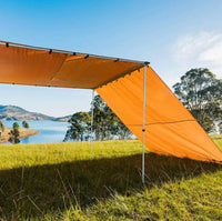 Outdoor Car Side Awning Windproof Rainproof Sunshade Tent for Off-Road Vehicles