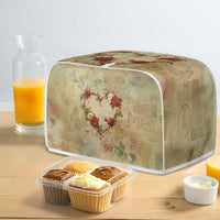 Toaster Dust Cover for 2-Slice Toasters, Kitchen Appliance Protector
