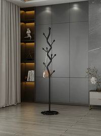 Nordic Luxury Creative Art Floor-Standing Coat Rack for Bedroom and Hotel