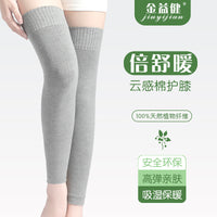 Warm Knee Brace for Joint Support, Thermal Knee Protector for Cycling, Dance, and Sports, Long Style