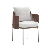 Outdoor Wicker Dining Table and Chair Set for Patio Garden Cafe