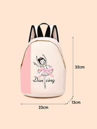 Kids Ballet Dance Bag for Girls, Large Capacity Dance Backpack for Practice Clothes