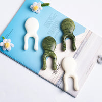 Jade Frog Gua Sha Massager for Face, Nose, and Eyes - Acupressure Tool