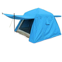 Waterproof UV Protection Tent Rain Fly with Black/Silver Coating