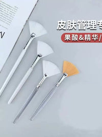 Fruit Acid Peel Applicator Brush Set for Facial Mask and Spa Treatments