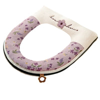 Waterproof Toilet Seat Cushion, Winter Warm Thickened Toilet Seat Cover Pad