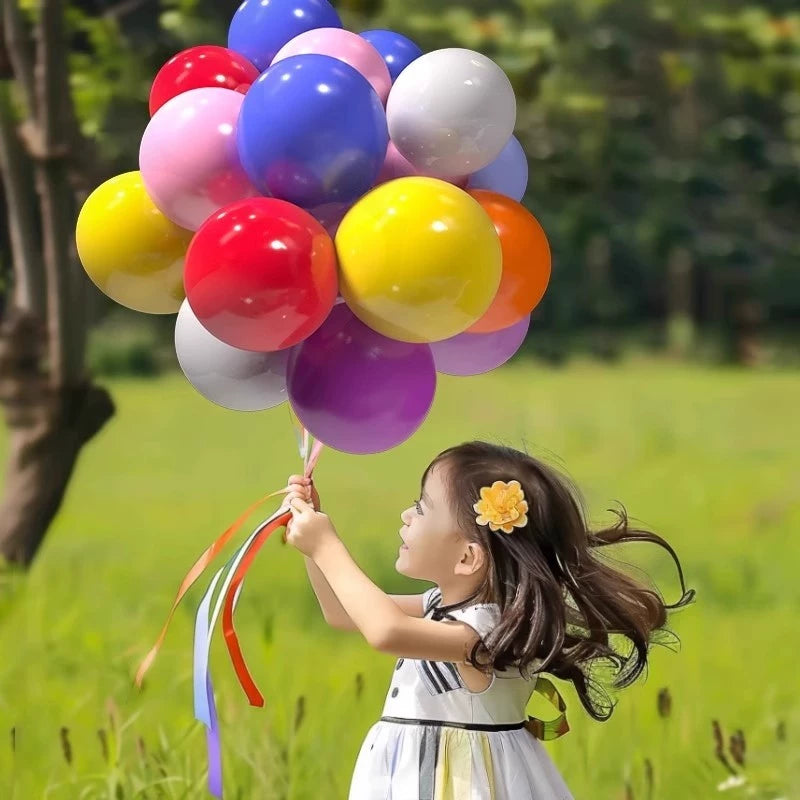 Dopamine Mixed Color Balloons for New Year, Parties, and Photo Props