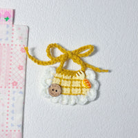 Capybara Lulu Doll Bib Overalls for 10-13cm Cotton Dolls