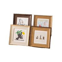 Nordic Minimalist Square Photo Frame for Wall Mounting - Various Sizes