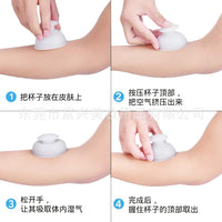 Silicone Cupping Therapy Set Vacuum Suction Cups for Body Massage and Pain Relief