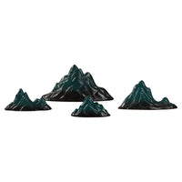 Zen Ceramic Mountain Aquarium Ornament for Micro Landscape and Flowing Water Features