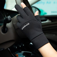 Men's Winter Thermal Waterproof Windproof Touchscreen Gloves for Outdoor Cycling