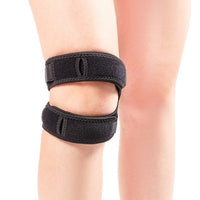 Sports Silicone Patella Strap Knee Support for Running Basketball Fitness
